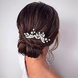 Los accesorios florales para el cabello de boda son ideales para bodas, bailes, desfiles, fiestas, baby shower, cumpleaños, día de San Valentín, Navidad, día de la madre y te harán elegante y elegante.