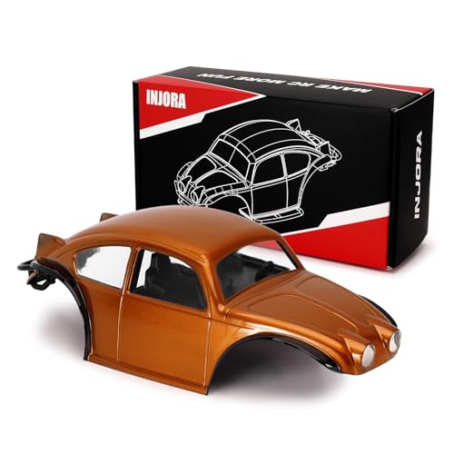 Châssis LCG 1/18 TRX4M habillé de la Carrosserie BUG18 INJORA en extérieur