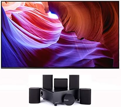 Sony KD55X85K 55″ 4K HDR LED with PS5 Features Smart TV with a Platin MILAN-5-1-SOUNDSEND 5.1 Immersive Cinema-Style Sound System (2022)