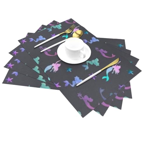 Sets de table sirène pour animer vos repas de famille - 3