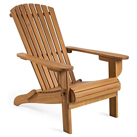 VonHaus Folding Adirondack Chair for Outdoors Cover