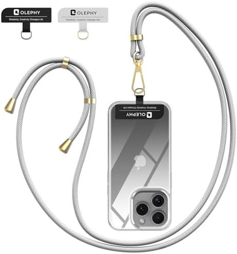 Cordon Téléphone Portable, Tour de Cou Téléphone Universelle avec...