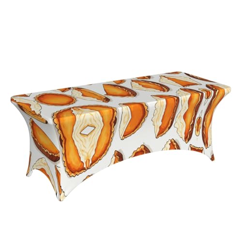 Housse de table extensible rectangulaire pour protéger et décorer vos buffets - 4