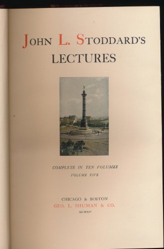 STODDARD'S LECTURES V~PARIS~LA BELLE FRANCE~SPAIN B0078BAZCW Book Cover