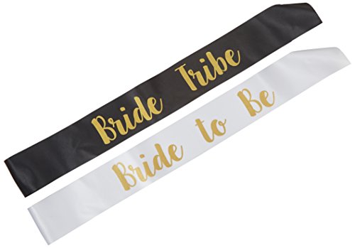 Team Bride Tribe sash/Bridesmaid sash Set(9 Pcs),for Maid of Honor,Bridal Shower and Hen Party Decorations,Bachelorette Party,Wedding,Favors,Accessories Supplies,to be Bride,Girls' Night Out!