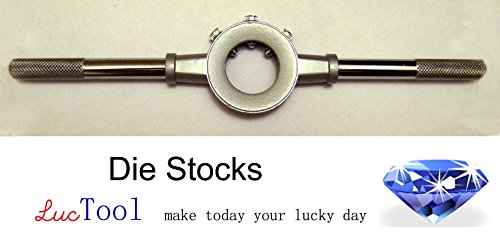 Luctool 1 1/2” OD Die Stock Handle, Die Stock Holder for 38 mm Round Die External Thread. Luctool Provides Premium Quality Hand Tools for Metal Threading.