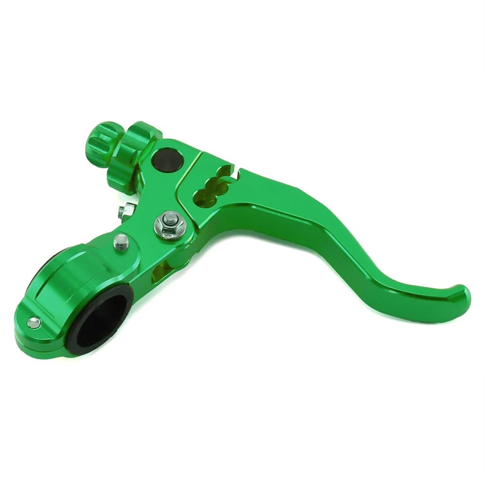 Zhannuobhd Green Brake Clutch Lever For Kawasaki For Kx65 For Kx85 For Kx125 For Kx250 For Kx250f For Kx450f For Klx450r Motorcycle Short Stunt Pivot Adjustable Clutch Lever(Green)