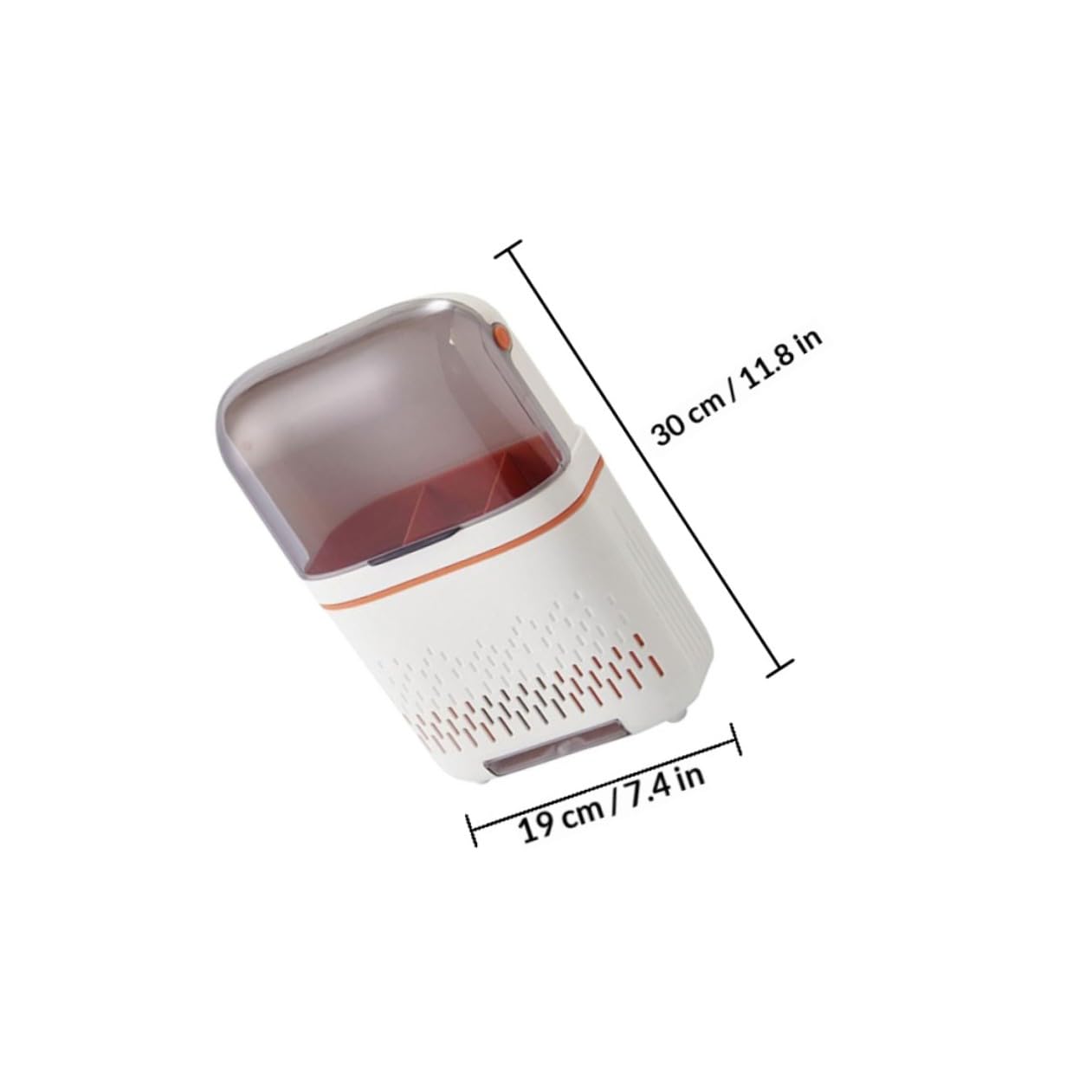 ULTECHNOVO Support Mural pour Baguettes et Couverts Blanc Égouttoir Ventilé Multifonction pour Cuisine Rangement Espace Optimisé pour Fourchettes Cuillères et Baguettes Organisateur Compact
