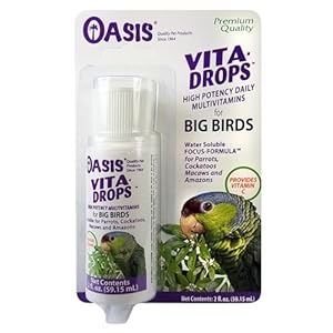 OASIS #80058 Vita Drops for Big Birds, 2 oz.