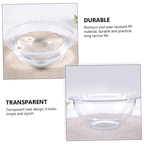 Beaupretty 3 Peças Lavatório De Renda Lavatório De Louça Bacia De Salão Lavatório Para Rosto Spa Mas