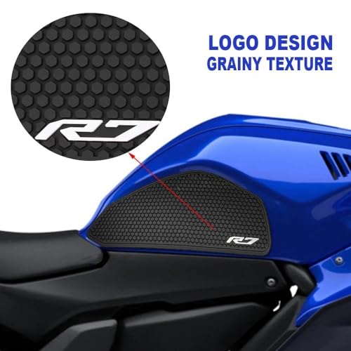 Moto réservoir carburant pad de protection premium ajusté pour R7 2022 - 3