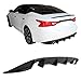 Rear Diffuser Compatible with 2016-2018 Nissan Maxima, Unpainted Black PU Splitter Spoiler Valance Under Lip Body Kit by IKON MOTORSPORTS