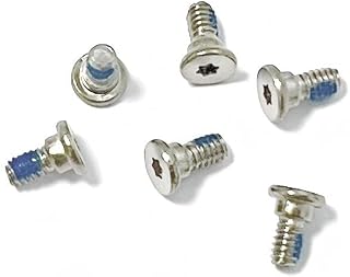 Tornillos de repuesto para HP EliteBook x360 1040 G5 G6 G7 G8 - Tornillos de carcasa inferior color plateado