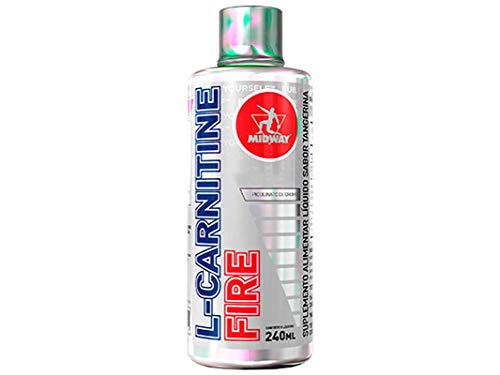 L-Carnitine Fire (240Ml) - Sabor Açai com Guaraná, Midway