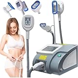 CHQAMRCTY Cryolipolysis Machine-360° Fat Freezing Slimming Instrument with 3 Handles