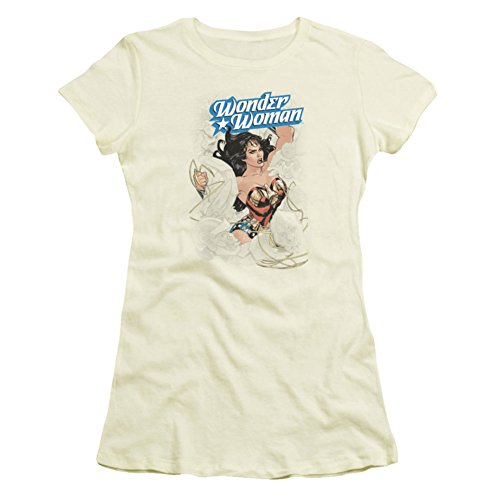 Juniors: Justic League America  WW #14 Cover Juniors (Slim) Camiseta talla L