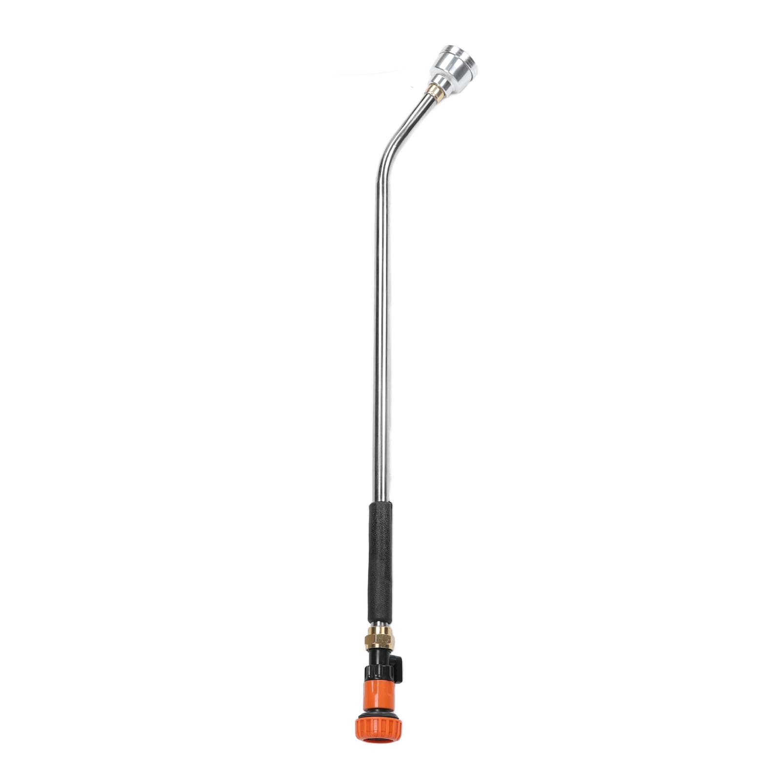 Varita de riego para manguera de jardín, boquilla de manguera de jardín, varita de riego y rociador, accesorio de jardín ideal para plantas y cuidado del césped, riego W (90 cm)