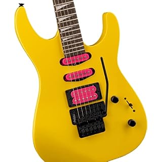 Jackson X Series Dinky™ DK3XR HSS, Laurel Fingerboard, Caution Yellow - Les Beatles, Paul McCartney, John Lennon, RIngo Starr, George Harrison Jackson X Series Dinky™ DK3XR HSS, Laurel Fingerboard, Caution Yellow – Image 4