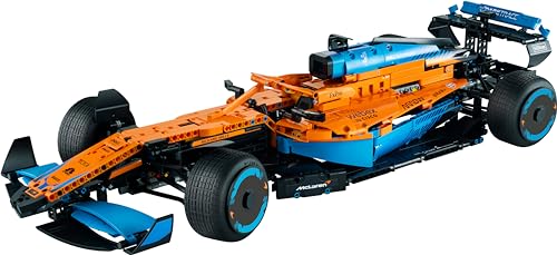Technic Monoposto McLaren Formula 1, Replica dell'Auto Supercar per Adulti da 1.434 Pezzi, Idea Regalo per Lui, Lei, Uomo e Donna, Modellino da Costruire di Macchina da Corsa da Collezione 42141 - Lego - Immagine 8