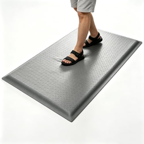 Image of Anti Fatigue Mat 2x5 Ft 15 /16 inch Thick Soft Sponge Ergonomic Durable