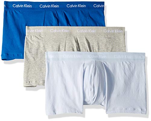 Image of Calvin Klein Cotton Stretch 3 Pack Low Rise Trunks