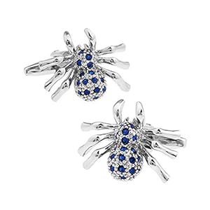 Daesar Manchetknopen Tuxedo Heren Manchetknopen Grappige Insecten Mannen Manchetknopen Blauw