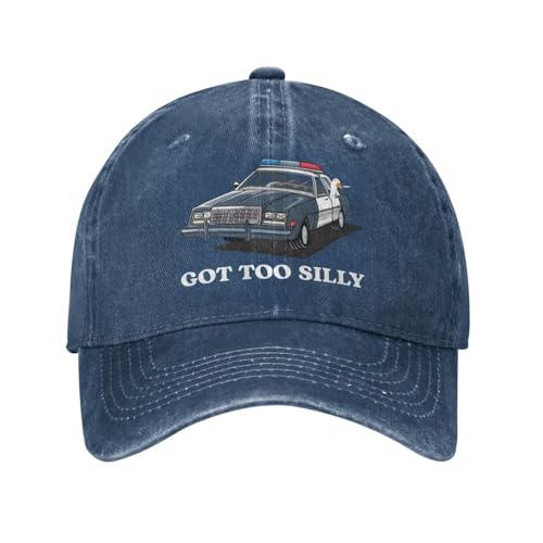 Image of Funny Goose Hat Silly Goose On The Loose Hat Men Baseball Hats Funny Cap