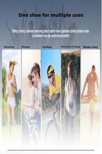 Water Shoes for Men Barefoot,Non-Slip Quick Dry Outdoor Hiking Shoes Sole with Drainage Holes，Suitable for Swimming and Walking on The Beach3