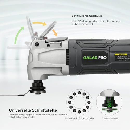 GALAX PRO 260W Oszillierer – 6-fach verstellbar & kraftvoll