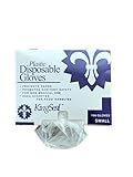 KingSeal 10,000 Count Embossed Poly Foodhandling Gloves, Powder-Free, Quick Change, Size Small, Bulk Pack Envelope-Style Dispenser - 10 Boxes x 1000