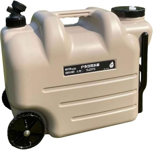 Baril de réservoir d'eau de camping 28L avec poignée ergonomique