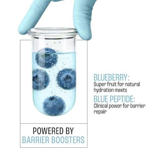 Image of LAKME Blush & Glow, Blueberry + Peptide Gentle Jelly Facewash, 100g, for Hydrated Juicy Glow, with Blueberry Extract & Blue Peptide, Clinically Proven to Repair Skin Barrier, for Dry & Dehydrated Skin