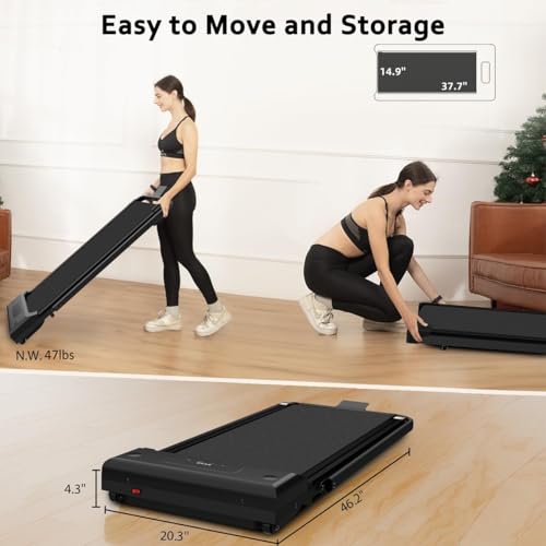 Caminadora portátil para oficina con control remoto miniatura 4