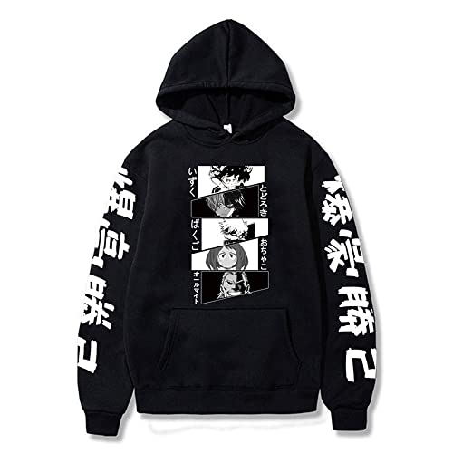 Tongyundacheng - Sudadera unisex con capucha de My Hero Academia, Bakugou Katsuki, manga largo, sudadera casual con capucha, Tipo 2, XL