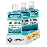 Listerine – Bain de Bouche Quotidien Fraîcheur Intense (lot de...