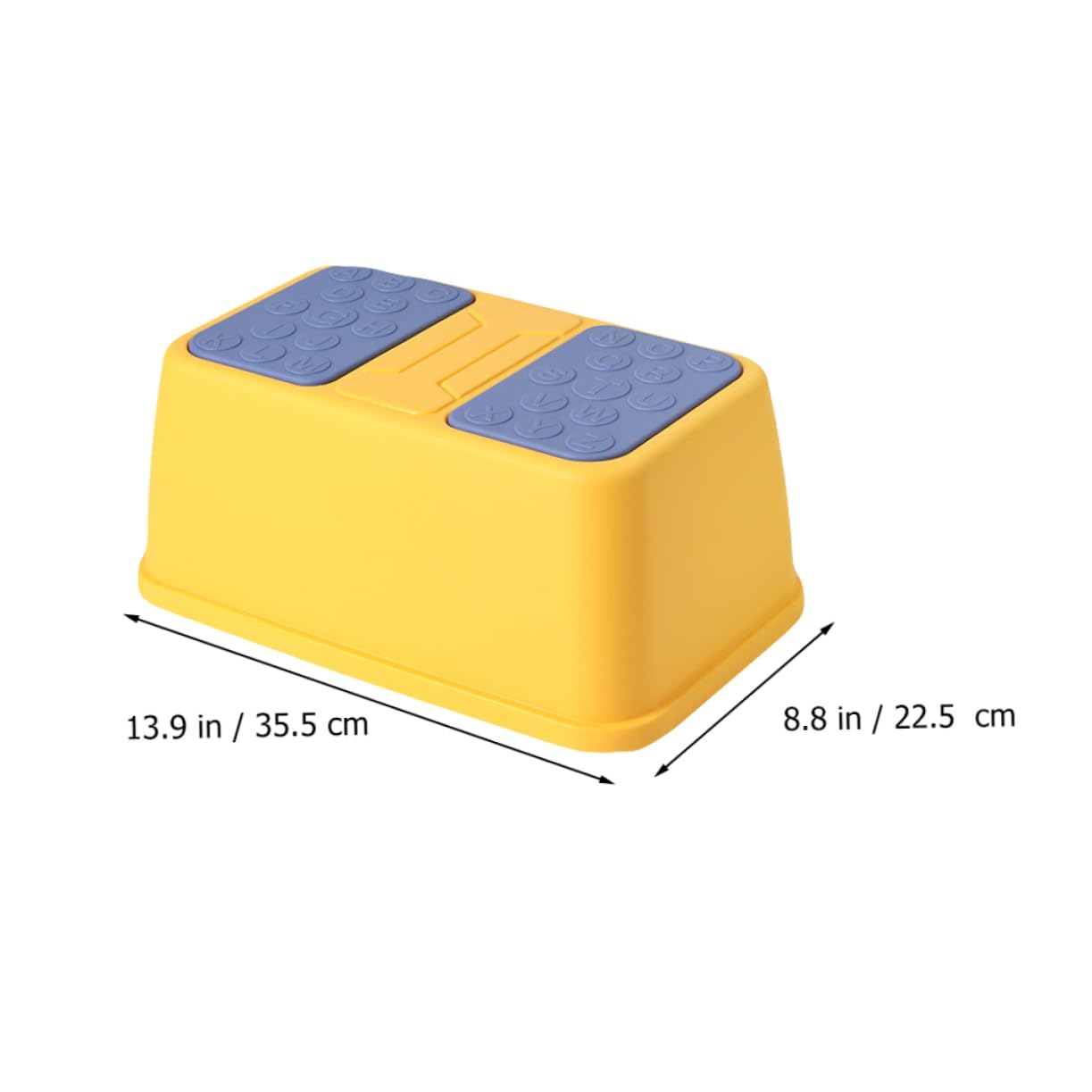 CIYODO Bright Non-Slip Footstool Boys and Girls Stool Potty Seat for Toddlers Boys and Girls Standing Stool