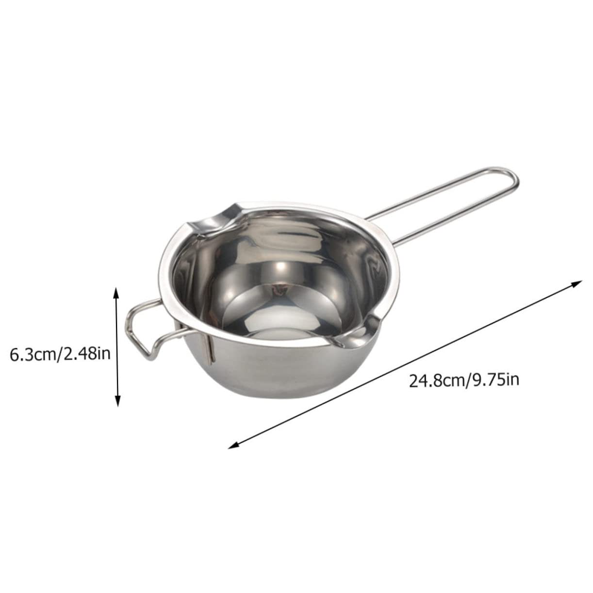 Unomor 1pc Cheese Melting Pot for Chocolate Butter Candy and Cheese Efficient Double Boiler for Baking and Homemade Treats