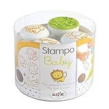 fc bayern stempel Abwaschbar Aladine 3003803 - Stampo Baby Safari-Tiere