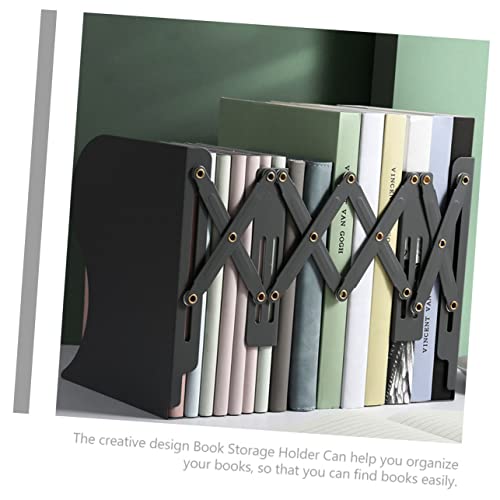 Serre-livres multi-usage extensible plastique métal accessoire bibliothèque