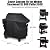 QuliMetal Grill Cover for Weber Searwood 600 Pellet - 600D Heavy-Duty Waterproof and Tear-Resistant Grill Cover for 3400145 Weber Searwood,Outdoor BBQ Accessory