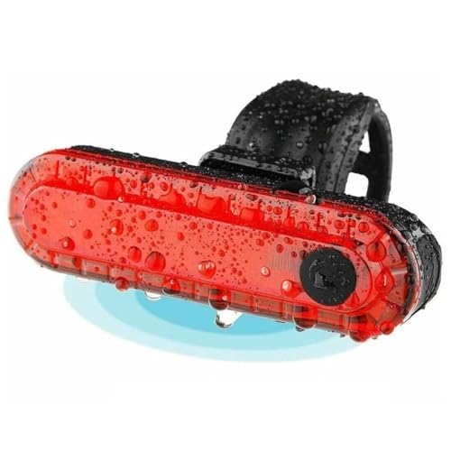 NAKOSITE BK02 Luz para Bicicleta Delantera/Trasera, 1500 lúmenes, Kit de Seguridad Completo con Timbre de Bicicleta + 10 Pegatinas Reflectantes, IPX5 Iluminación USB Recargable, 6 + 4 Modos para MTB - imagen 4