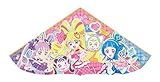 オンダ(Onda) カイト 凧 日本製 組み立て簡単 キミとアイドル プリキュア キャラクター 公式グッズ 35M凧糸 ビッグサイズ 軽量 紫雨こころ 咲良うた 蒼風なな
