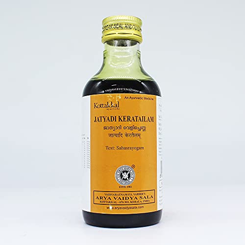 Jathyadi Kera Tailam-200ML, (Pack Of 1), Of Arya Vaidya Sala Kottakkal and get Golden Oldie Herbs®, Sukanthi Pills-1gm