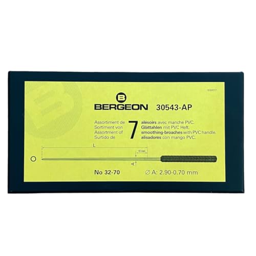 Broches de lissage Bergeon 30543-AP pour ajuster les pivots de montre
