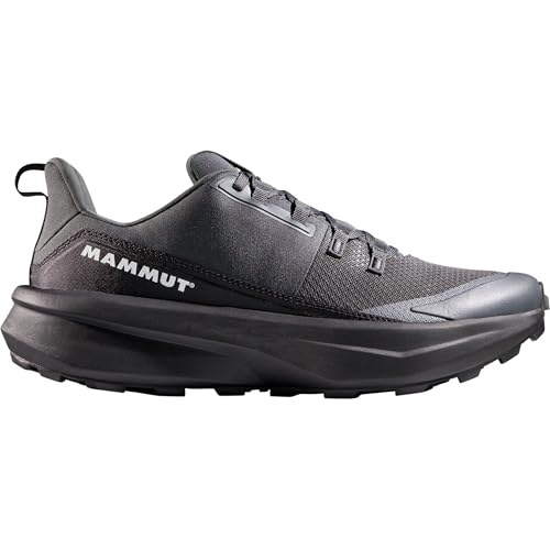 Mammut Aenergy-Low – Mens Outdoor Shoe for Hiking, Running, and Everyday Adventures, Steel-Black, 10.5