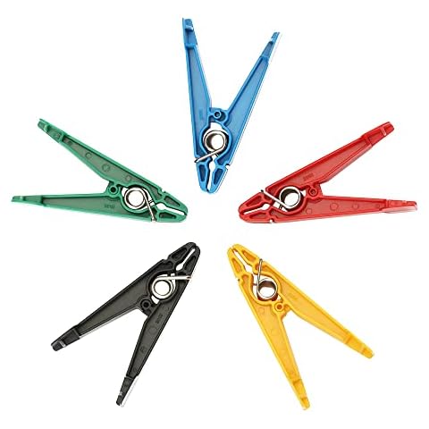 Graded Pinch Pin Exerciser,Finger Exerciser & Hand Therapy Equipment for Recovery from Injuries & Surgery,Rehab Pinch Clips for Conditioning,Grip Strength Trainer,Variety Pack of 5 Cover