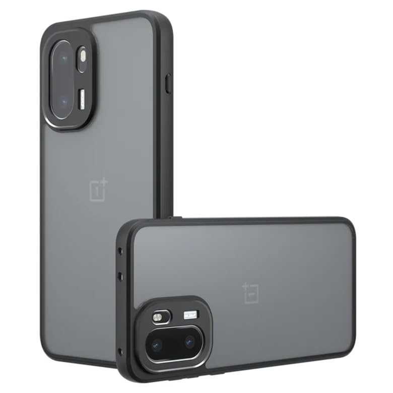 Image of Matte PC Back Cover Case for OnePlus 15r, Black