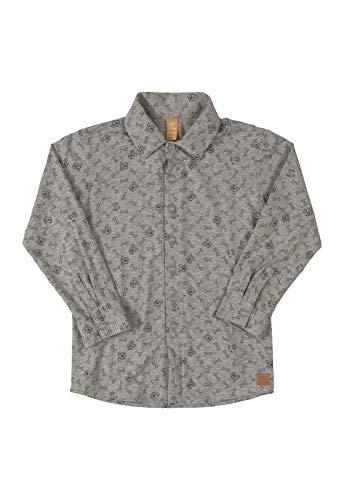 Camisa em Meia Malha Manga Longa Up Baby