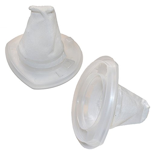 HQRP 2-Pack Washable Reusable Filter compatible with Black & Decker DustBuster CHV9610 CHV1210 CHV1410 CHV1410B CHV1410L CHV1510 BDH2000L Cordless Hand Vac, VF110 90558113 Replacement -  884667907111602