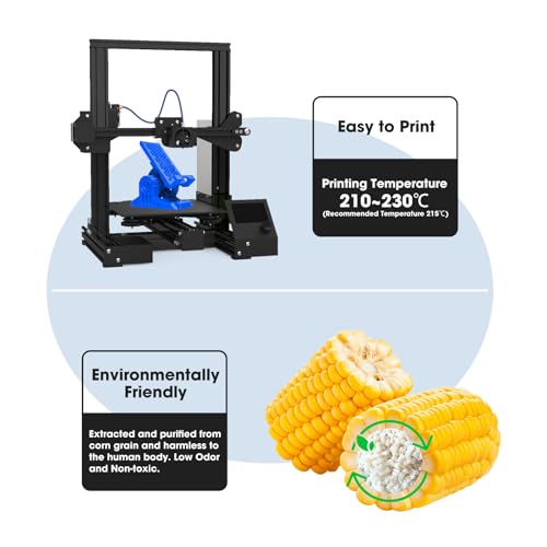 Image of 3DHoJor PLA Pro (PLA+) Filament 1.75mm, 3D Printer Filament, Cardboard Spool, Dimensional Accuracy + /- 0.03 mm - Blue, 1kg
